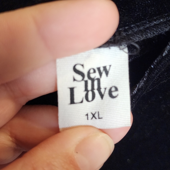 SEW IN LOVE BLACK BODY SUIT (NEW) - Picture 2 of 3